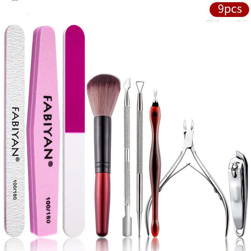Nail Polishing File Set – Double-Sided Nail Buffer Strips