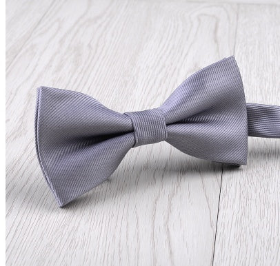 Solid Color Male Red Groom Formal Tie