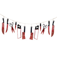 A set of 12blood knives