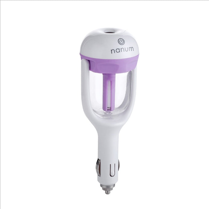 Mini Car Humidifier Air Purifier – Portable USB Aroma Diffuser