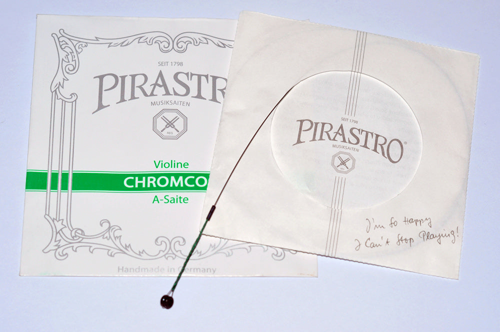 Durable Chrome Steel Core Bright-Tone Violin Strings Set