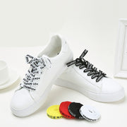 English alphabet shoelaces