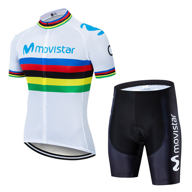 Men's Short Sleeve Outdoor Mountain Biking Suit