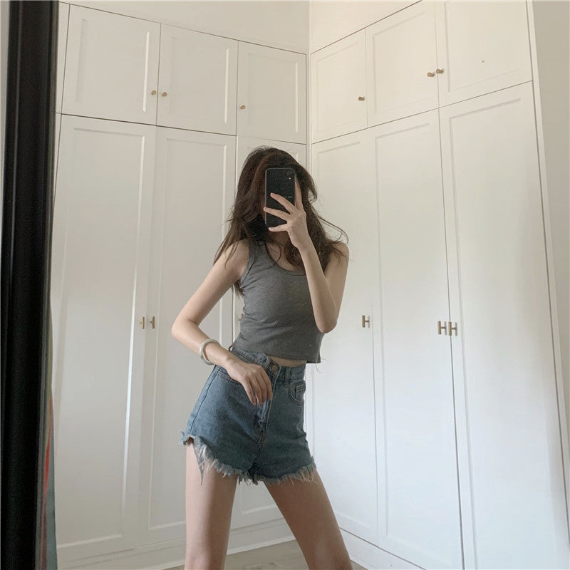 Tight Crop Vest