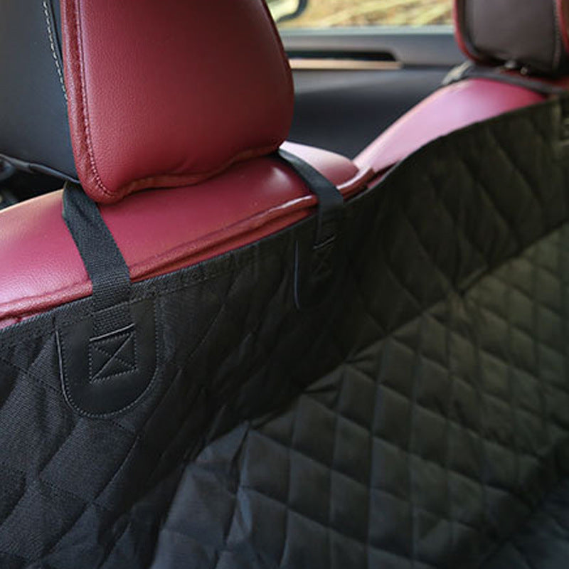 Thick Quilted Waterproof Pet Car Mat – Non-Slip Seat Cover