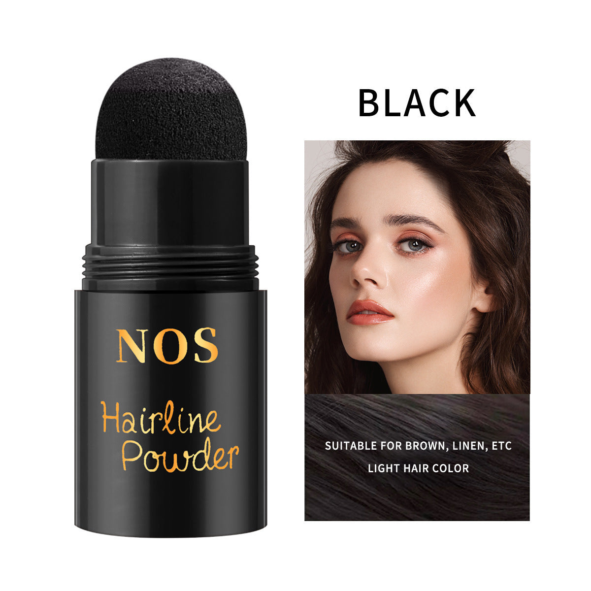 Portable Waterproof Hairline Filling Powder Stick