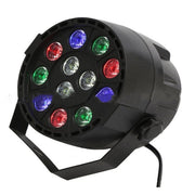 Aluminum LED Par Light 12W RGBW For Home Party IP20