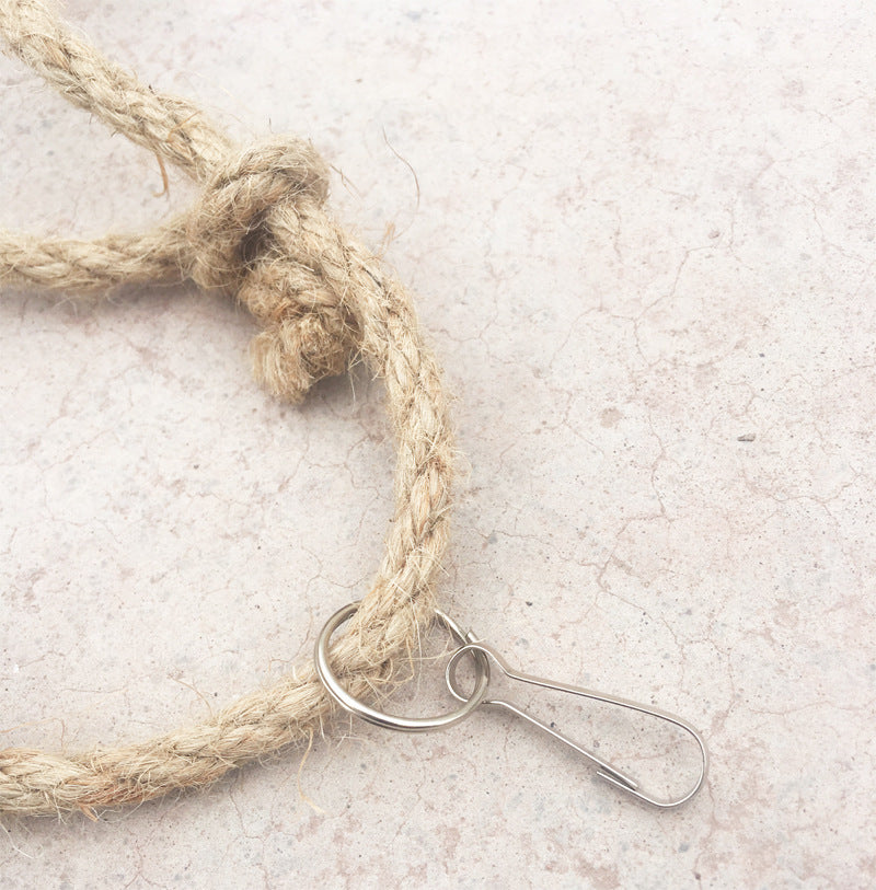 Parrot Bird Hemp Rope Climbing Net Toy
