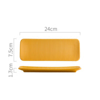 Striped yellow