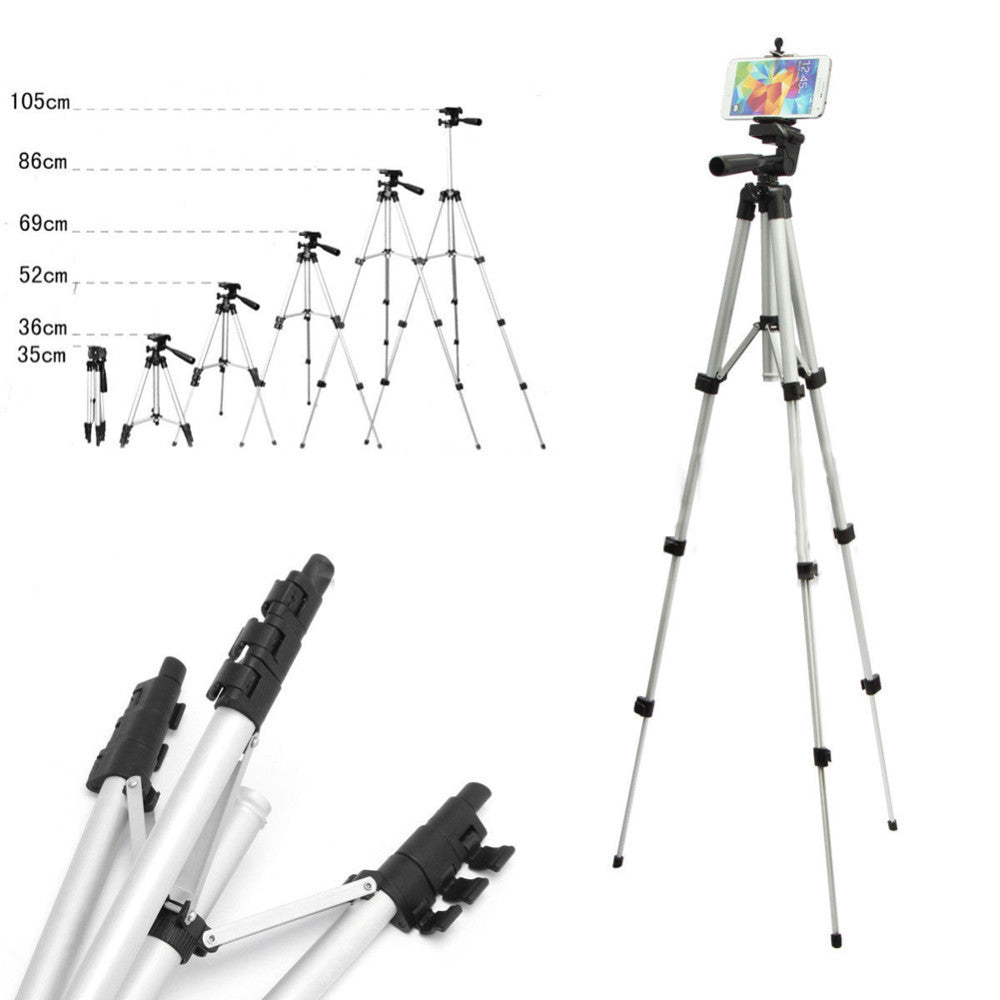 Portable Camera Tripod – Lightweight Travel Tripod, iPhone Compatible