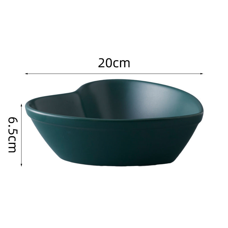 Ceramic Bowl For Protecting Cervical Spine And Oblique Mouth
