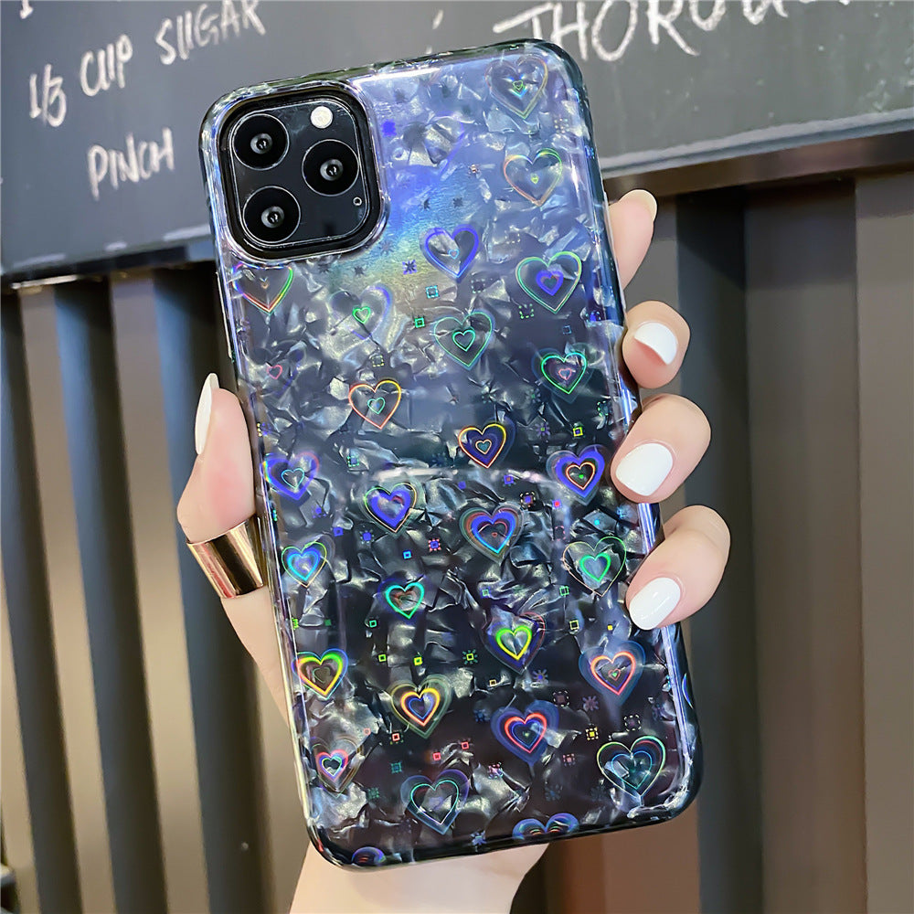 Colorful Shell Pattern Mobile Phone
