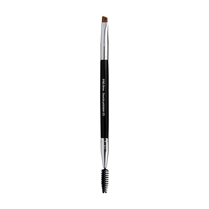 Double-Head Eyebrow Brush – Professional Makeup Tool