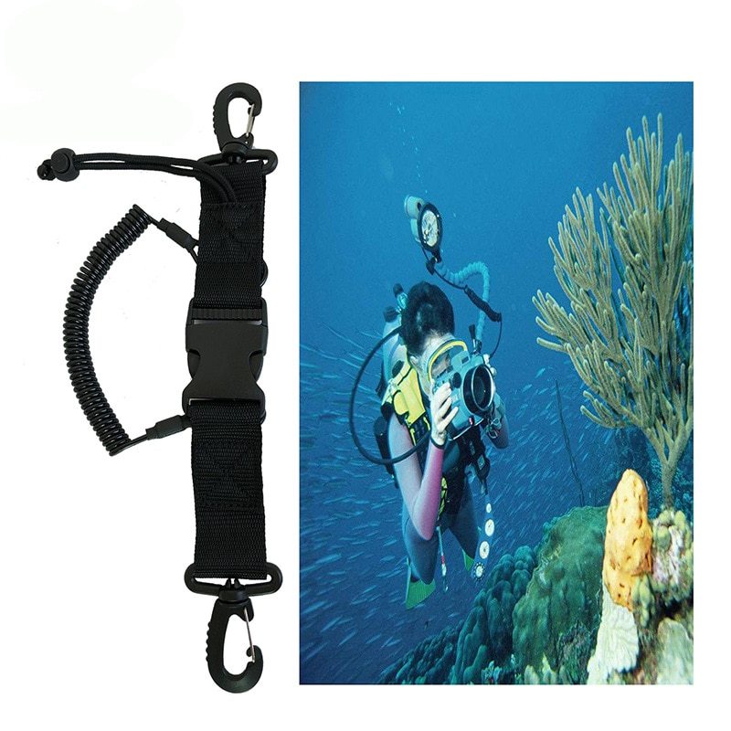 Diving Equipment Double Hook Spring Wire Rope