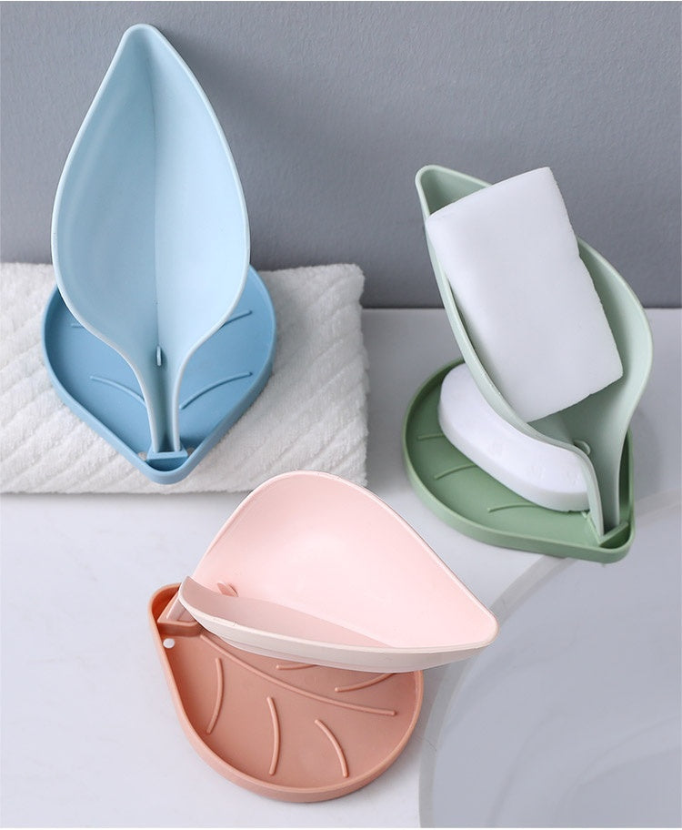 Bathroom/Toilet Soap Dish – Wall-Mounted, Self-Draining Holder