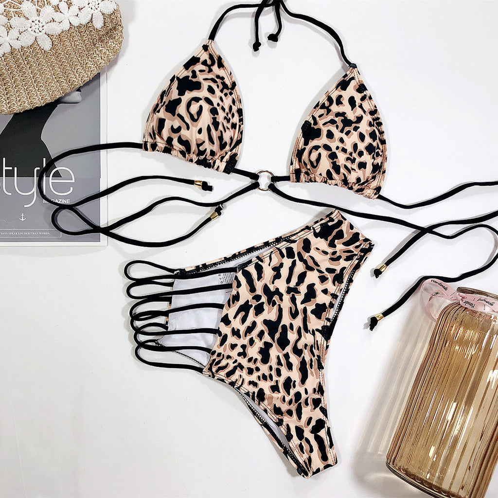 Women’s Leopard Print Bikini/Swimsuit – Beach Swimwear