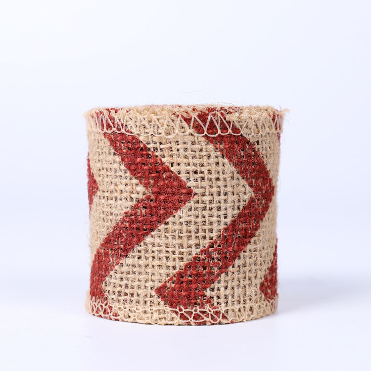Burlap Ribbon Roll – Rustic DIY Decoration & Packaging Material