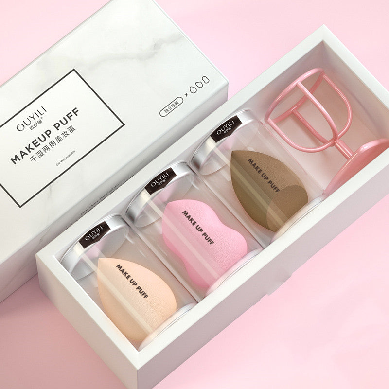 Beauty Blender Sponge Set – Gourd Puff & Cushion Makeup Tools