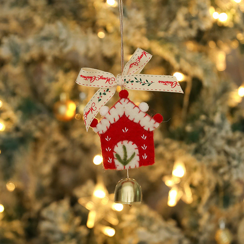 Christmas Gift Wool Felt Christmas Tree Pendant