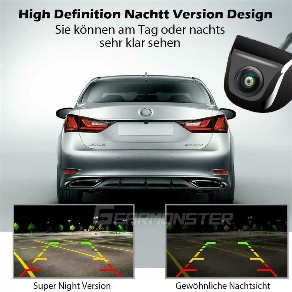Waterproof Rear View Car Camera – Wide Angle Metal Base Mount