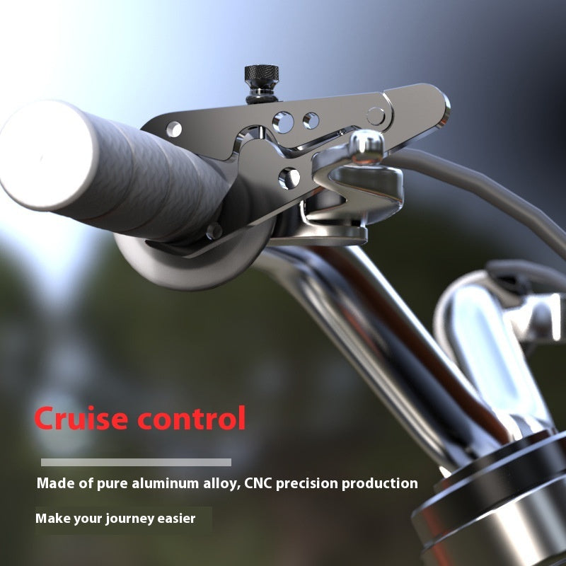 Electric Motorcycle Cruise Control Control Throttle Clip Auxiliary Holder Booster Aluminium Alloy Retrofit Accessories