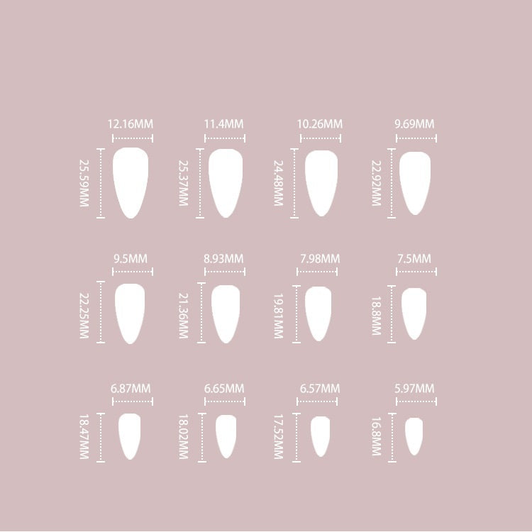 Nail Tips Wearable Nail French Rainbow Line Patch Nail Polish Wearable Nail Sticker Finished Product Detachable Nail Nail
