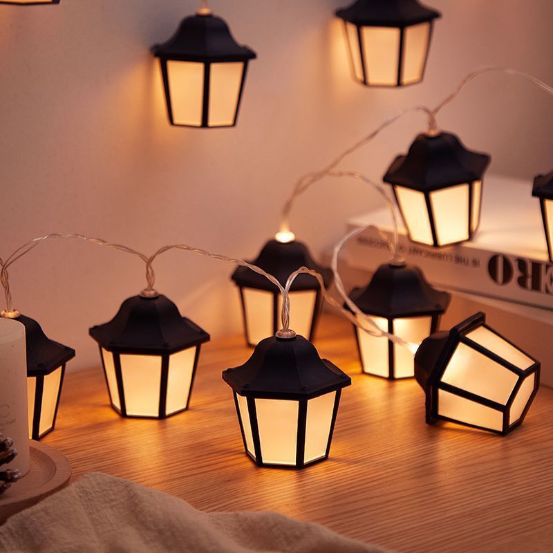 LED Lighting Chain Solar Retro Lamp Garden Villa Decoration