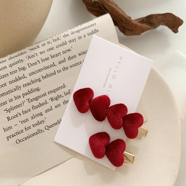 Women's Hairpin Set Cloth Art Korean Version