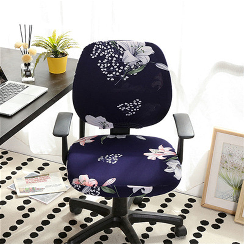 Modern Pastoral European-American Style Office Computer Chair Cover