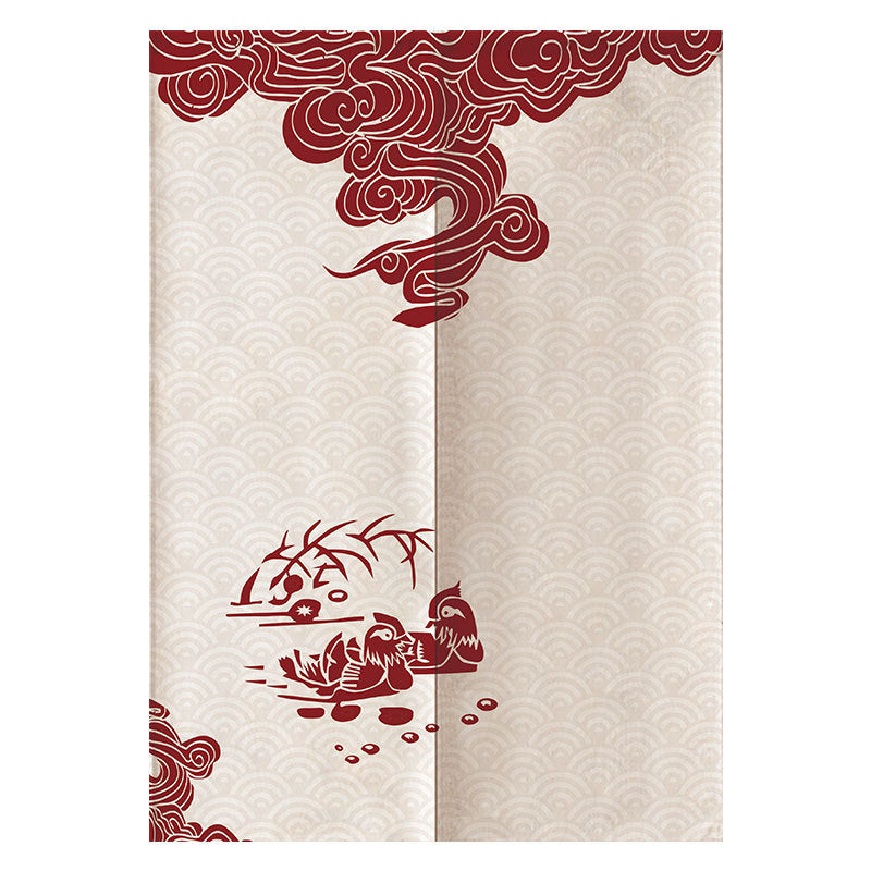 Household Festive Cloth Curtain Bedroom Decoration