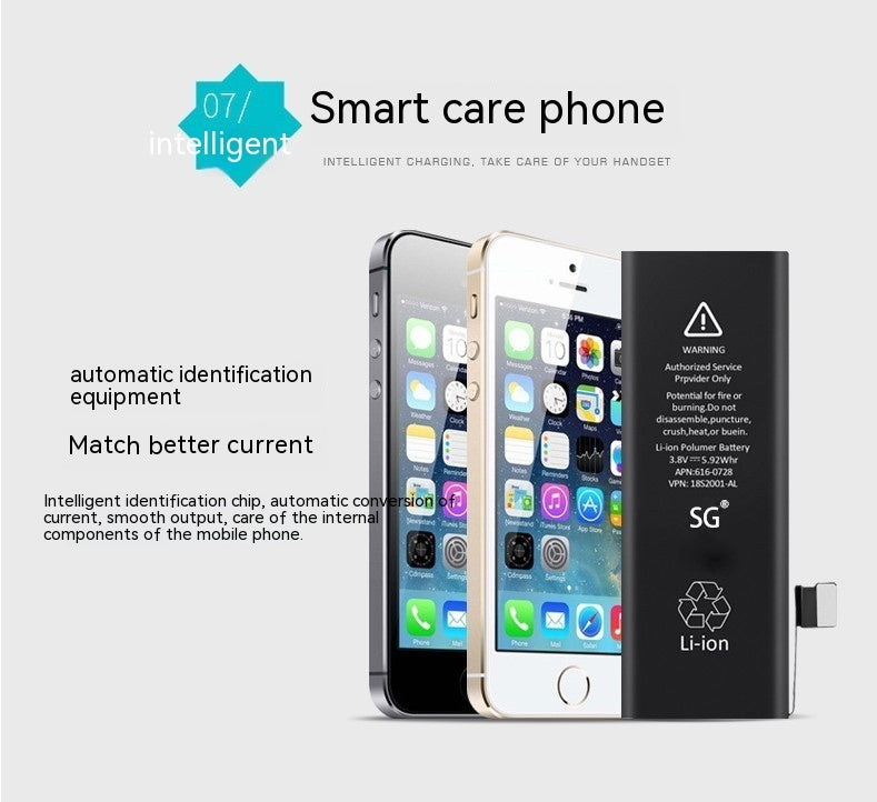 High-Quality Large Capacity Lithium Battery for Apple Mobile Phones – 2001mAh to 2500mAh