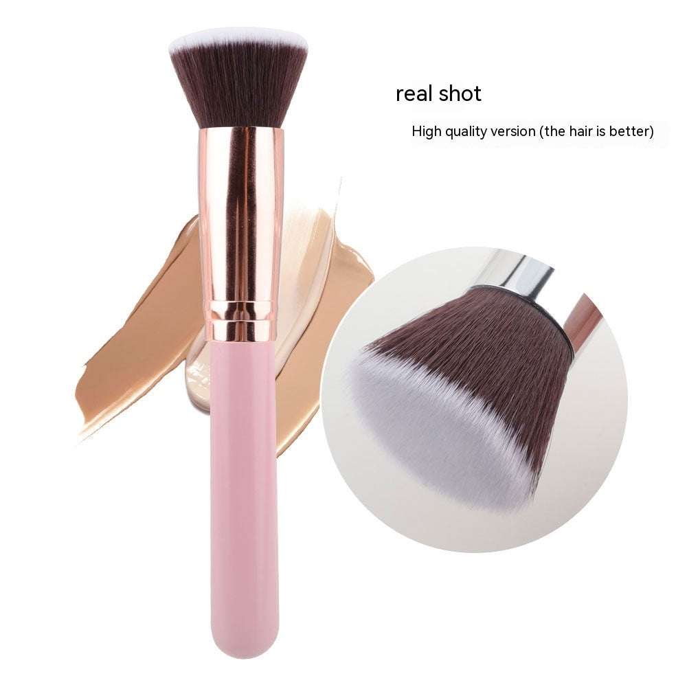 Flat Head Powder Brush – Foundation & Blending Makeup Tool