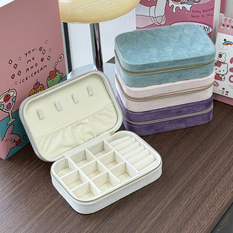 Simple Fashion Personality Portable Jewelry Box