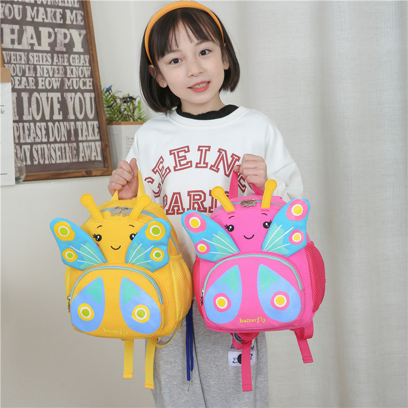 Kids Cute Cartoon Oxford Cloth Anti Lost Backpack Slim Fit