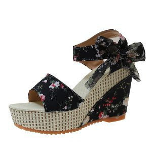 Elegant Wedge Women's Peep Toe Sandals