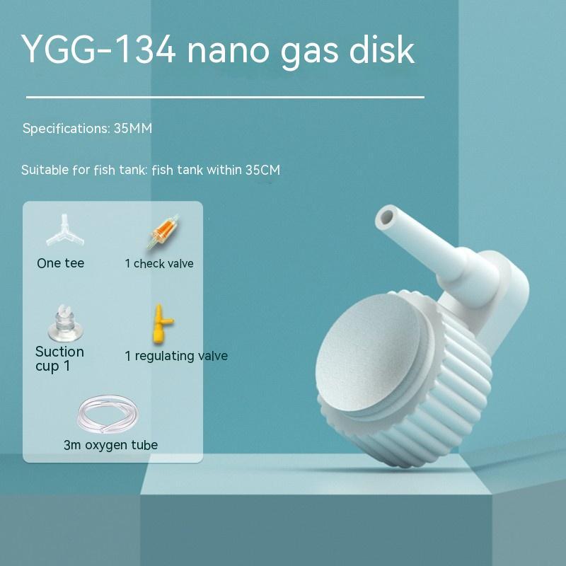 Aquarium Oxygen Increasing Microporous Strip Head Fish Tank Nano Refiner Bubble Plate Mute
