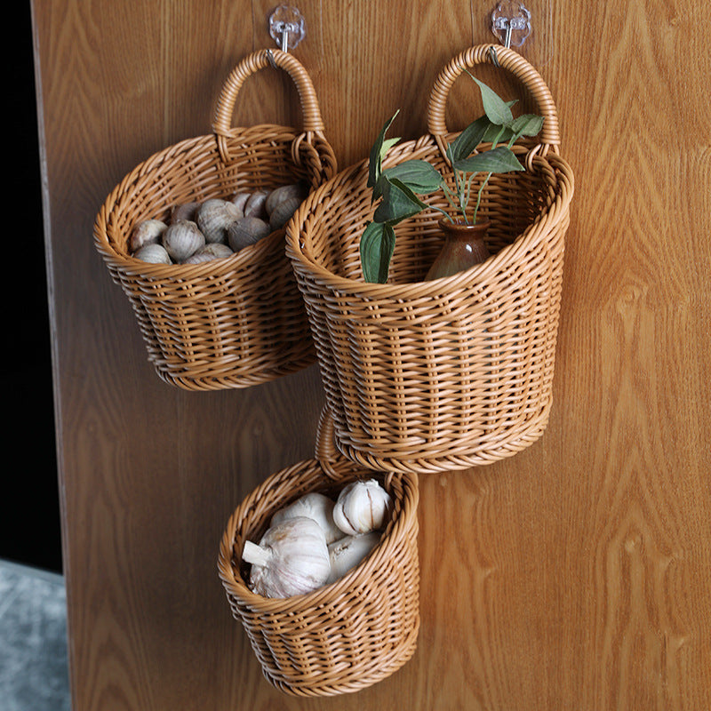 Bathroom Storage Basket for Toilet – Organizer for TP, Wipes & Toiletries