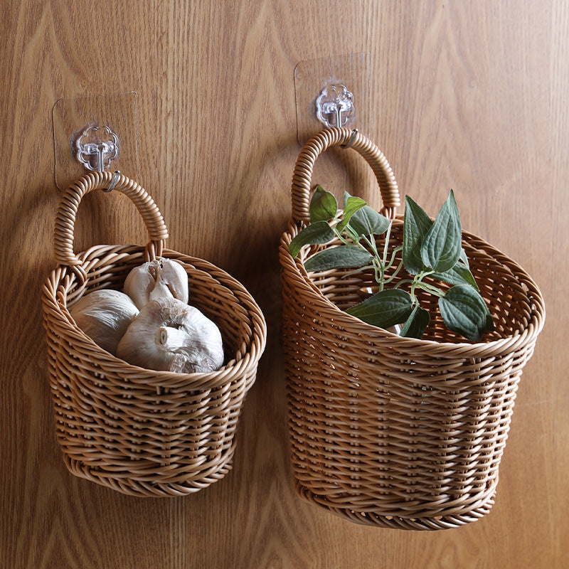 Bathroom Storage Basket for Toilet – Organizer for TP, Wipes & Toiletries
