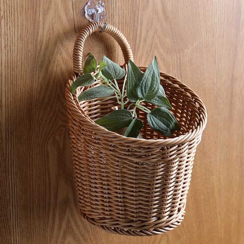 Bathroom Storage Basket for Toilet – Organizer for TP, Wipes & Toiletries