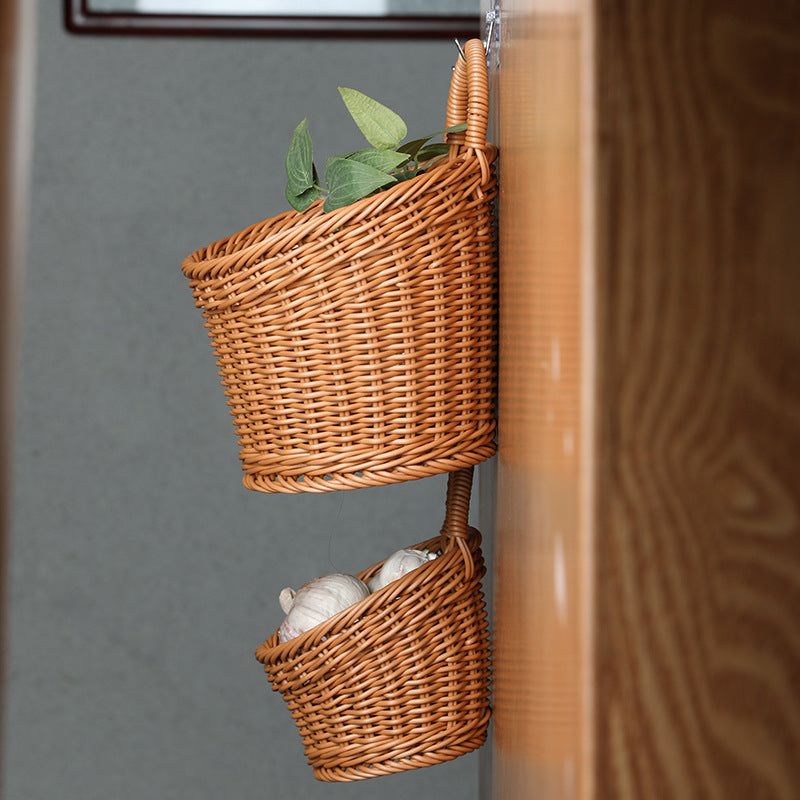 Bathroom Storage Basket for Toilet – Organizer for TP, Wipes & Toiletries