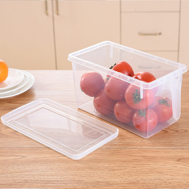 Refrigerator Storage Box – Clear Stackable Fridge Organizer