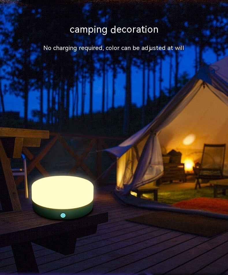 Solar Camping Waterproof LED String Lights Outdoor Tent Decoration