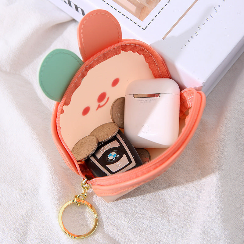 Cartoon Jelly Color Cute Animal Coin Purse