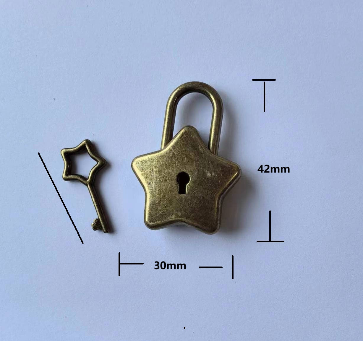 Bear Alloy Padlock Retro Cartoon Lock