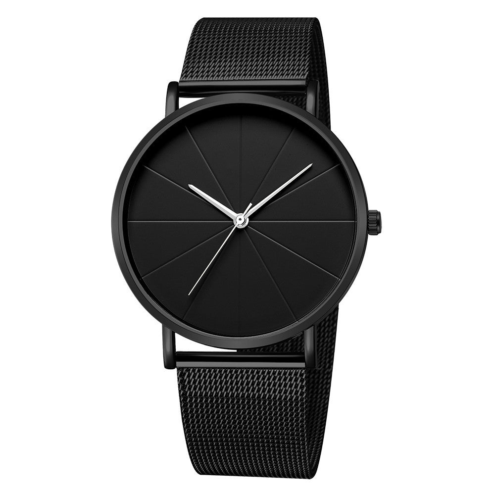 Men’s Luxury Military Sport Quartz Watch – Stainless Steel with Date Display