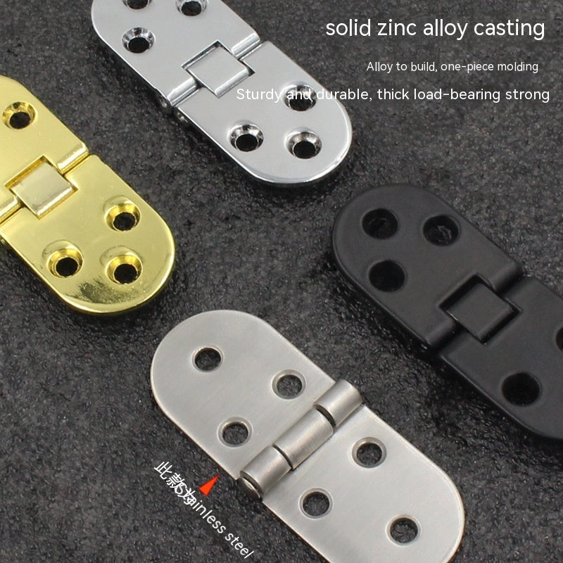 Flip Top Table Hinge Dining Table Accessories Leaf Zinc Alloy Hidden Hinge