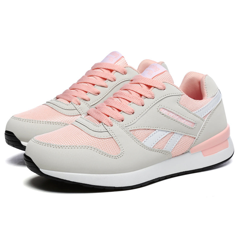 Mesh running shoes