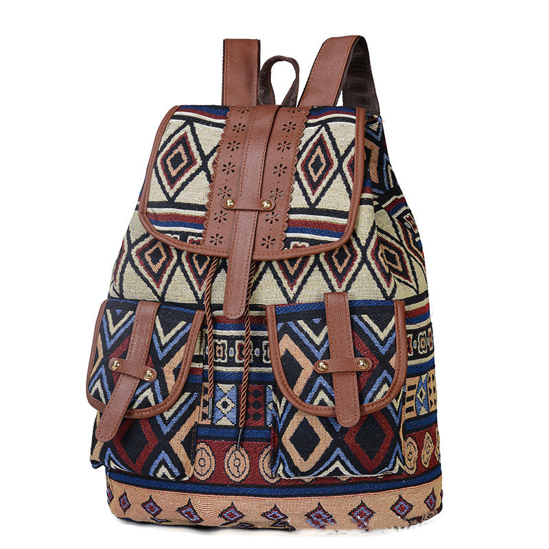 Ethnic Style Women's Backpack