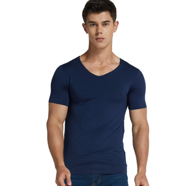 Men's Ice Silk Seamless T-Shirt
