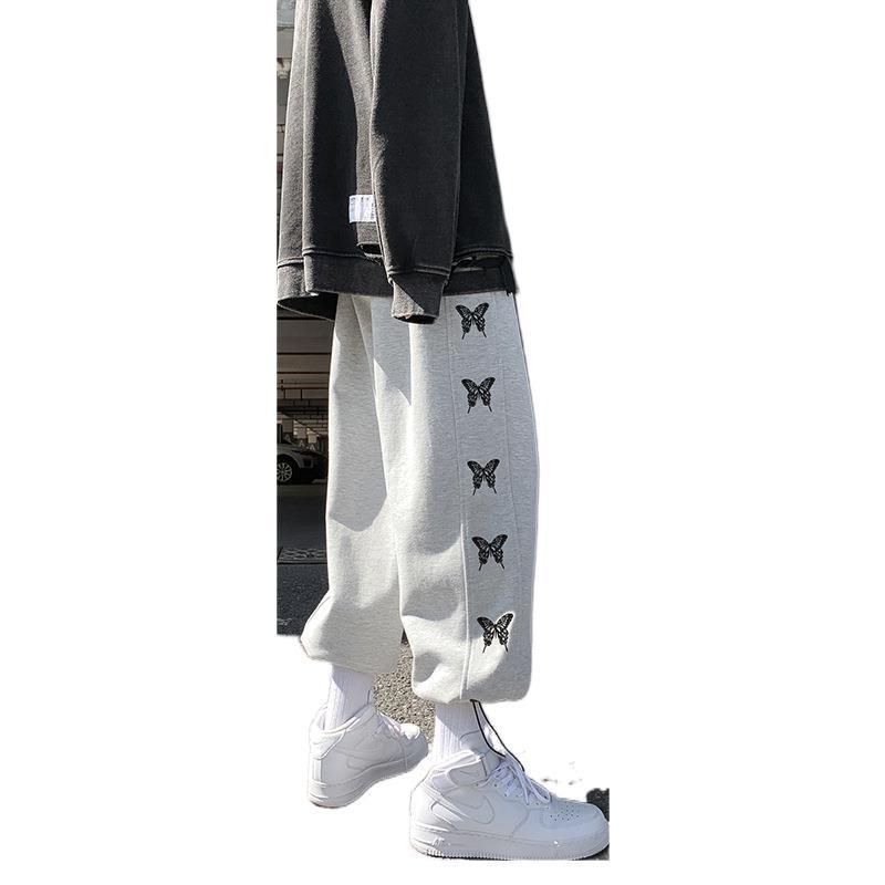 Men’s Printed Bouquet Casual Joggers – Fashion Street Style Pants